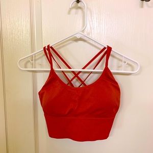 Padded sports bra